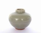 Chinese Yuan Longquan Celadon Small Jar Pot